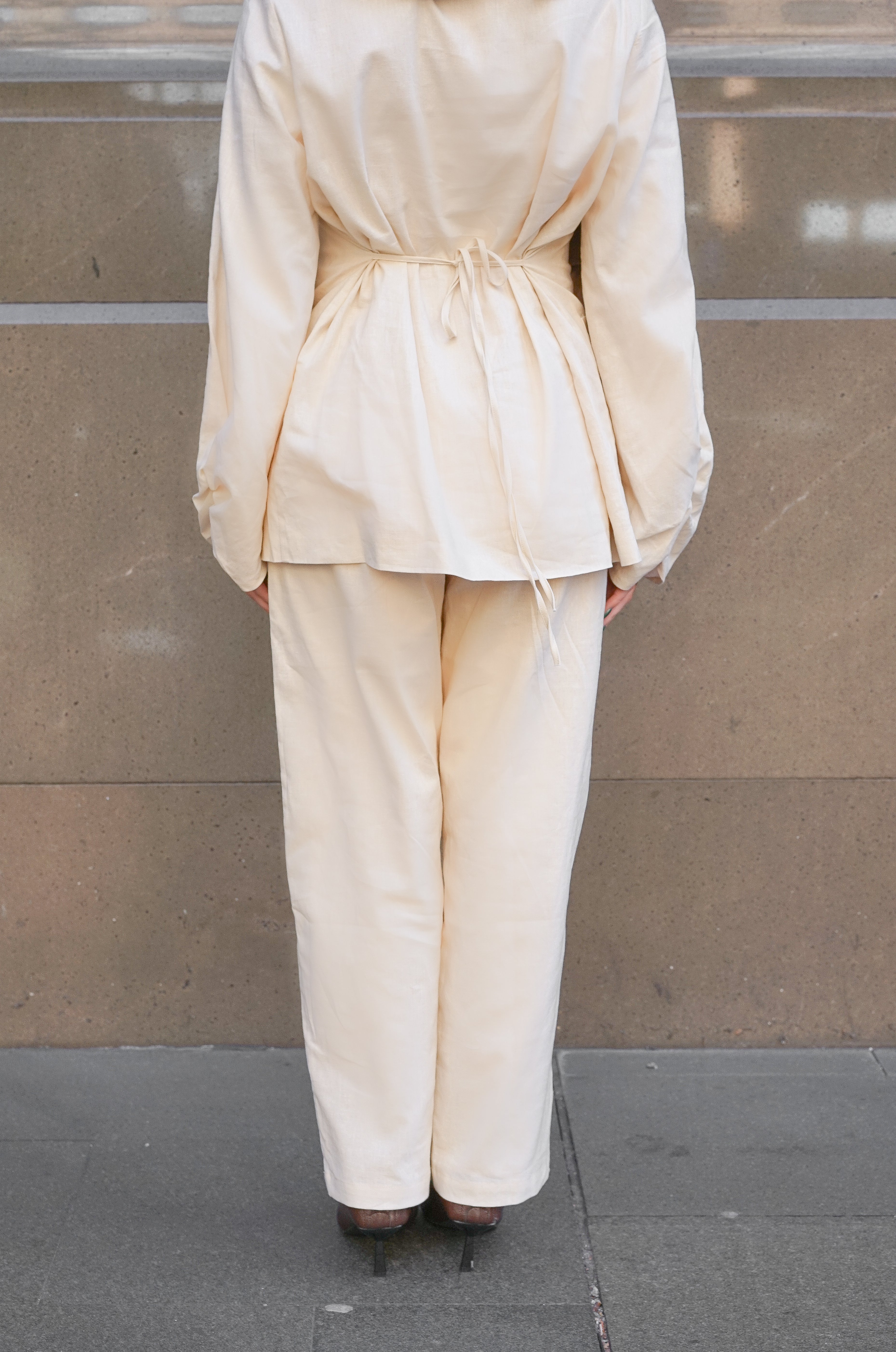 Serene Linen Set - Oatmeal