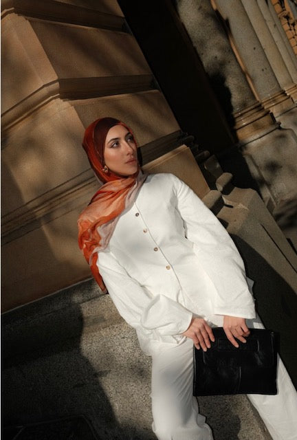 Serene Linen Set - White