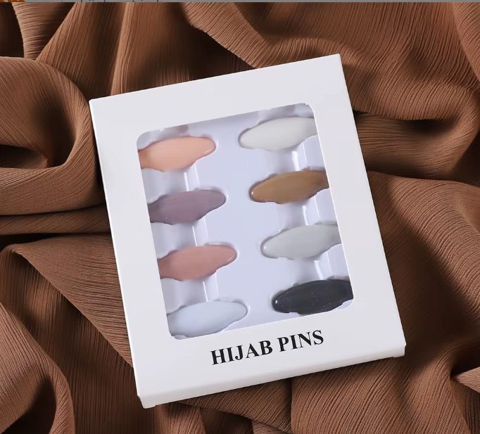 hijab mix colour pins